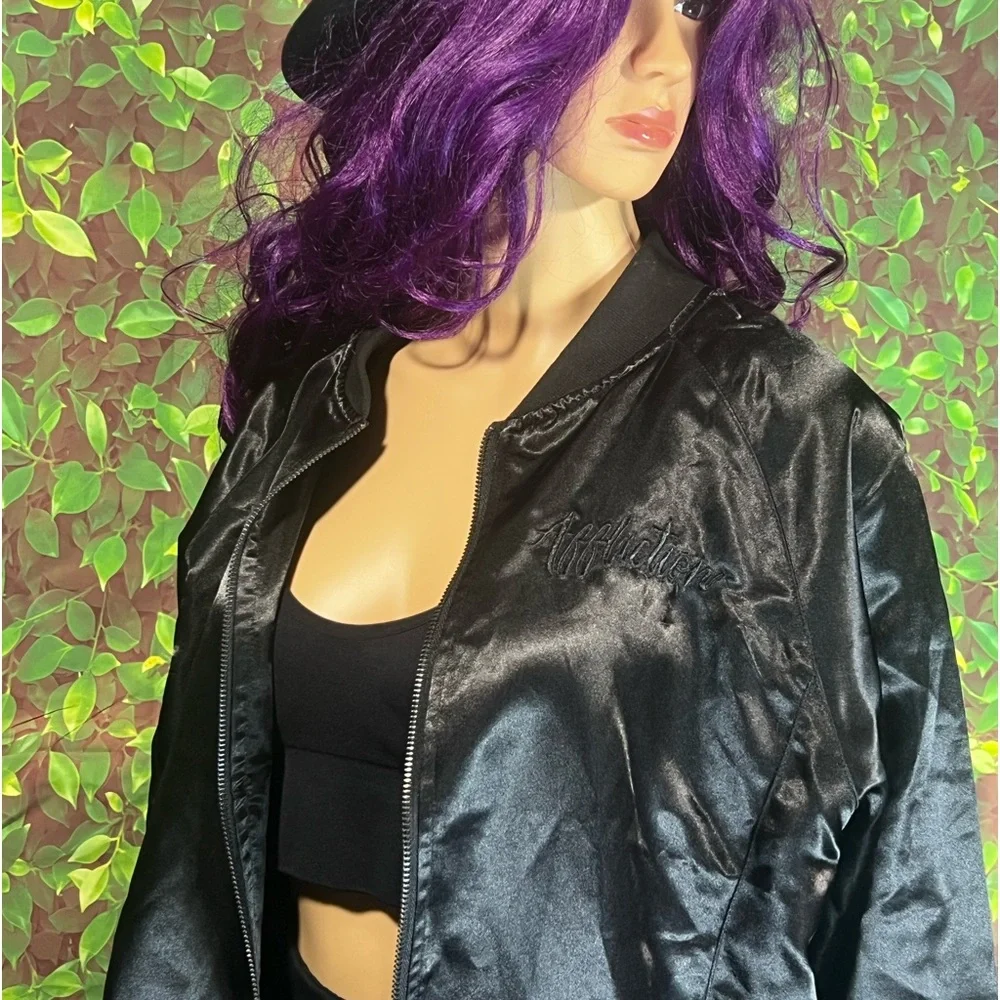 Affliction Women’s Premium Flex Satin Jacket - Picture 3 of 16